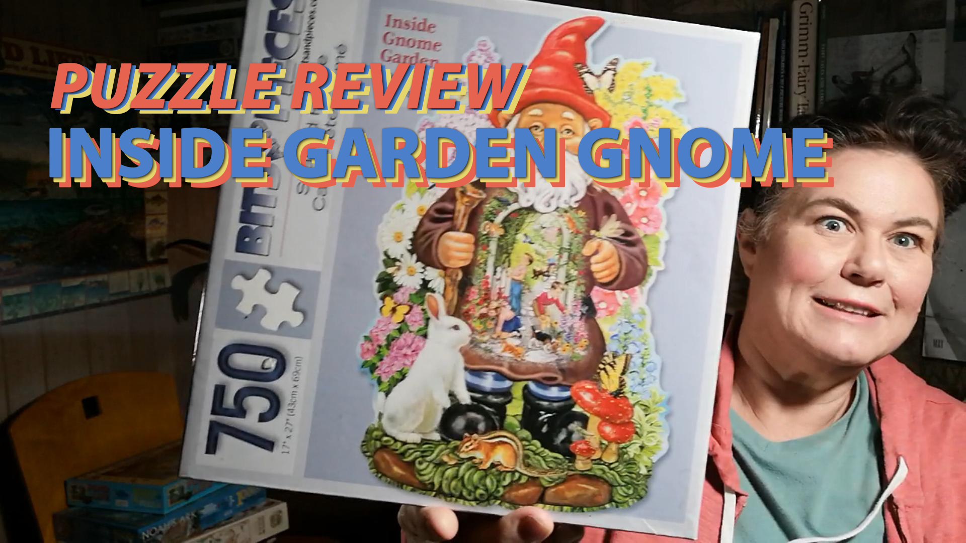 Bits and Pieces Puzzle "Inside Gnome Garden" 750 piece Puzzle Review