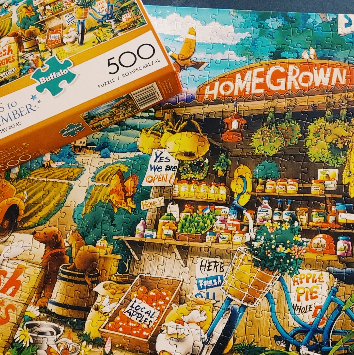 Country Road Jigsaw Puzzle
