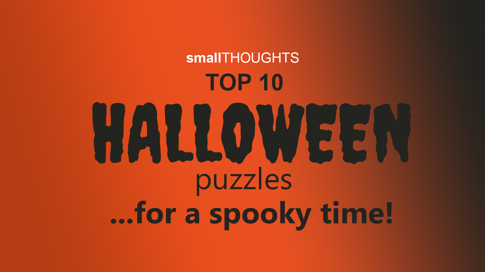 Cute Halloween Puzzles