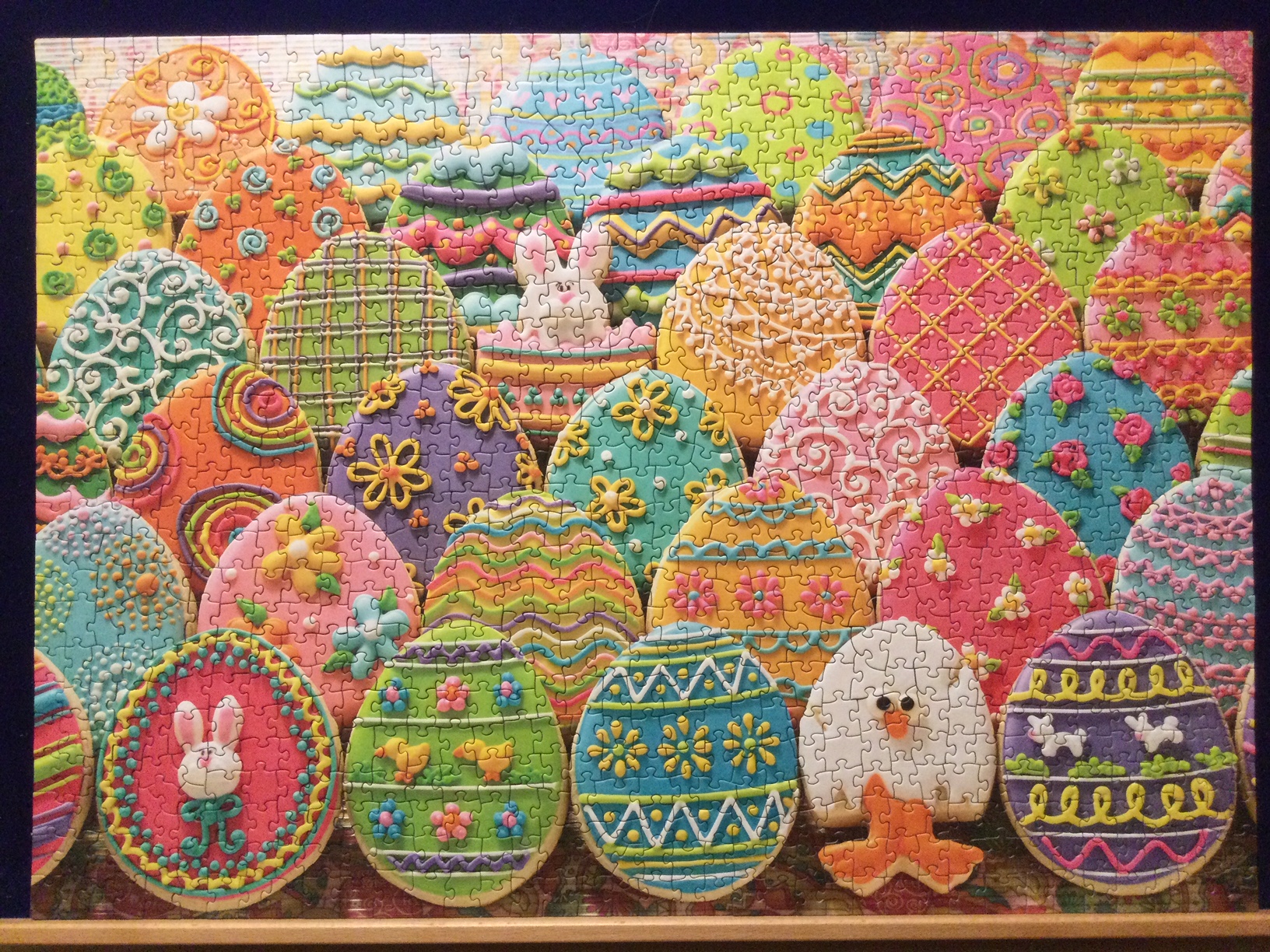 Easter Eggs cookie puzzle